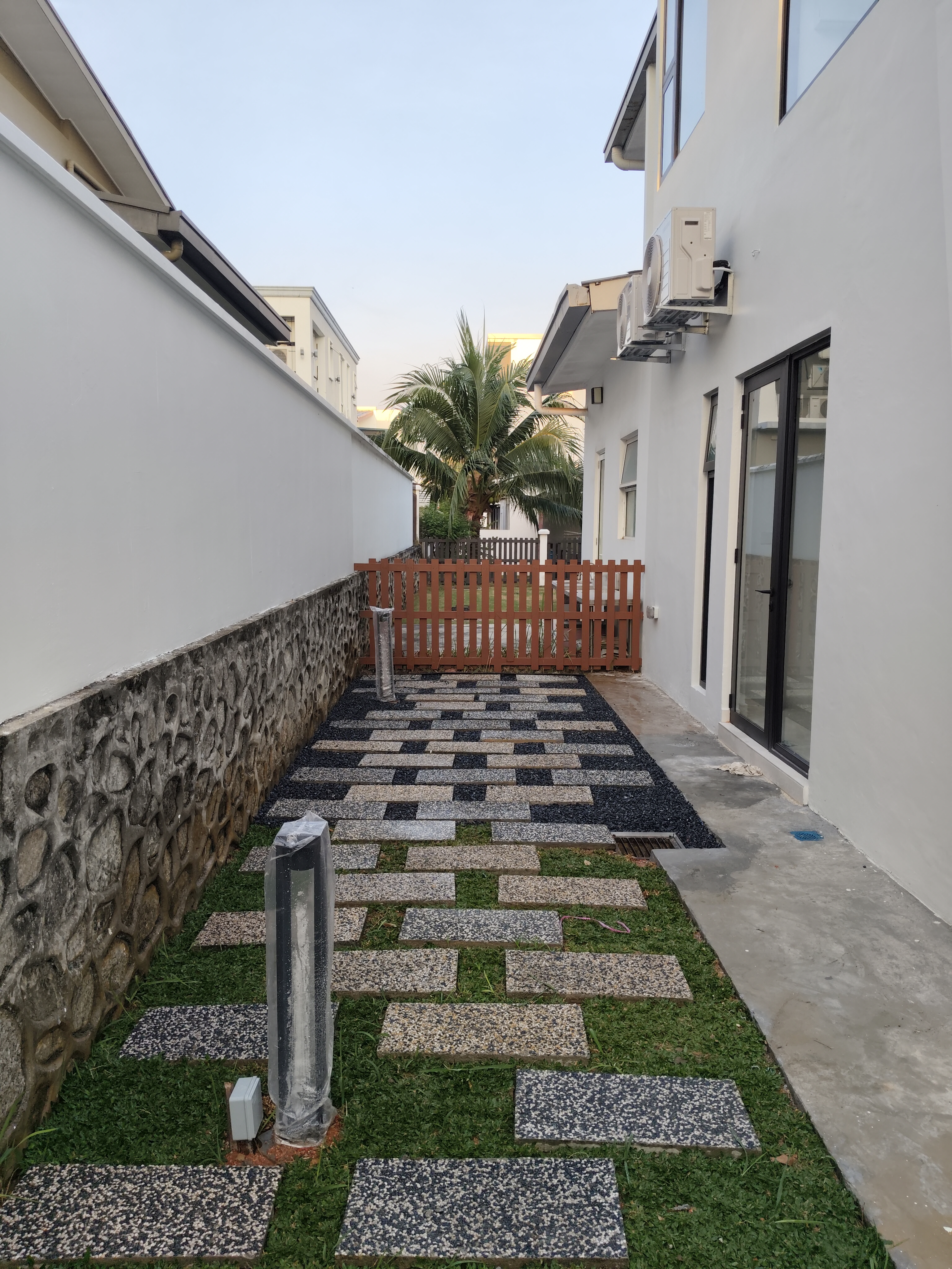 LawnCare landscaping project